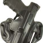 DESANTIS SPEED SCABBARD HOLSTR - RH OWB LEATHER JUDGE 3" BLK