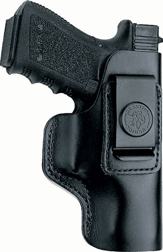 031BA79Z0.jpg DESANTIS INSIDER HOLSTER IWB - RH LEATHER 1911 3-3.5" BLACK - Image 1