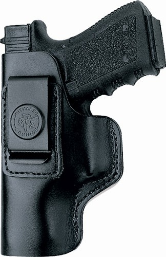 031BBD9Z0.jpg DESANTIS INSIDER HOLSTER IWB - LH LTHR FITS GLOCK 42/43 BLACK - Image 1