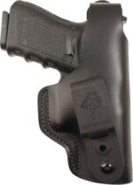 DESANTIS DUAL CARRY II HOLSTER - IWB/OWB RH LTHR SHIELD 9/40 BL
