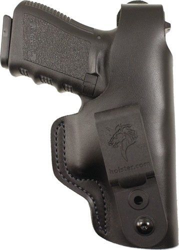 033BAY1Z0.jpg DESANTIS DUAL CARRY II HOLSTER - IWB/OWB RH LTHR XDS 9/45 BLK - Image 1