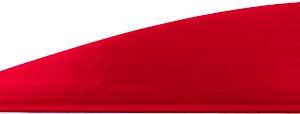 TAC VANES MATRIX 2.25" - SHIELD CUT RED 36 PACK