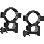 Traditions Aluminum Scope Rings Weaver 1 in. Quick Peep Matte Black - Image 2