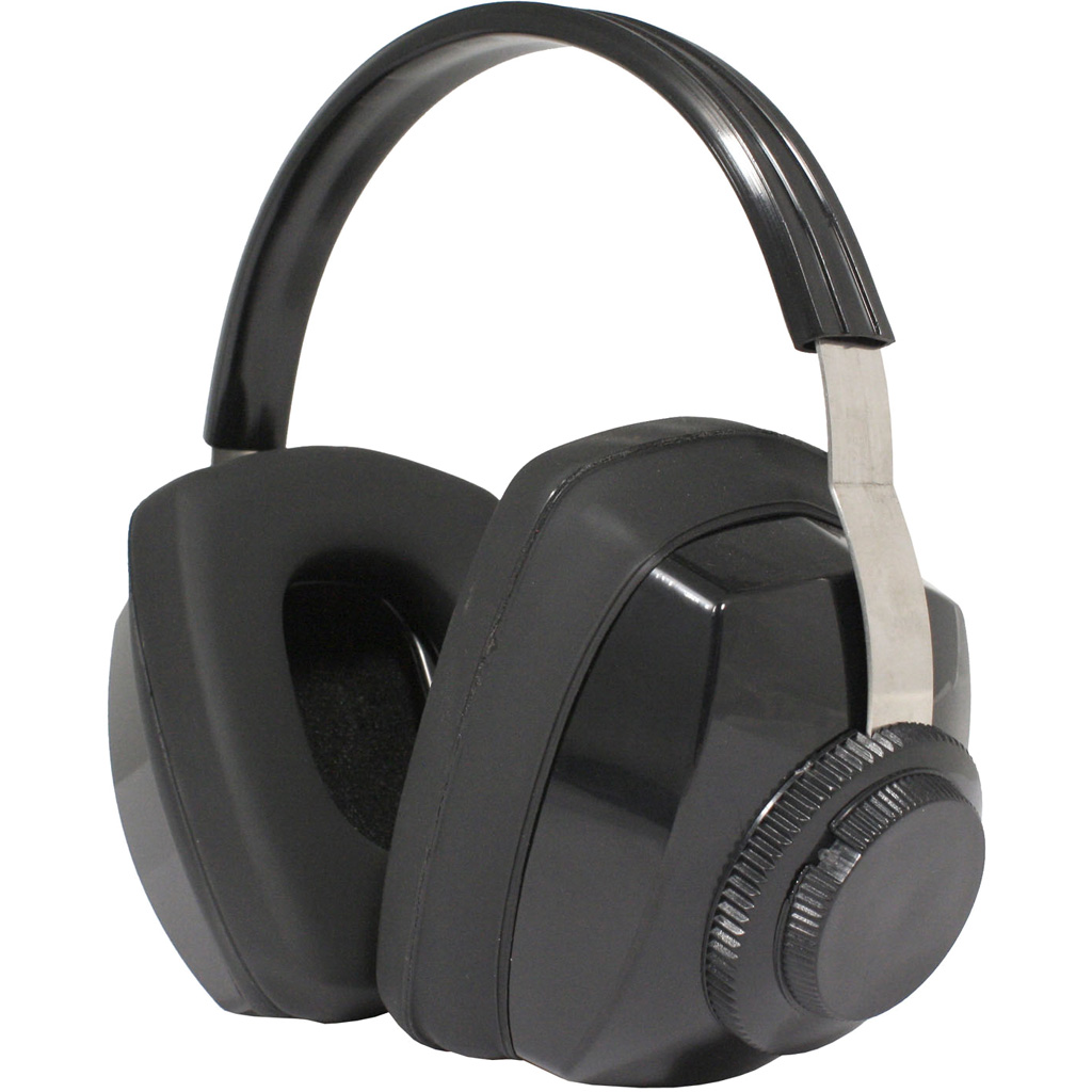 1002385_1.jpg Radians Competitor Earmuff Black - Image 1