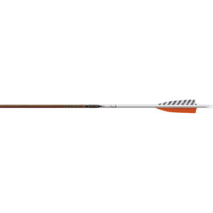 Easton Carbon Legacy 5mm Arrows 4 in. Helical Feathers 700 6 pk.
