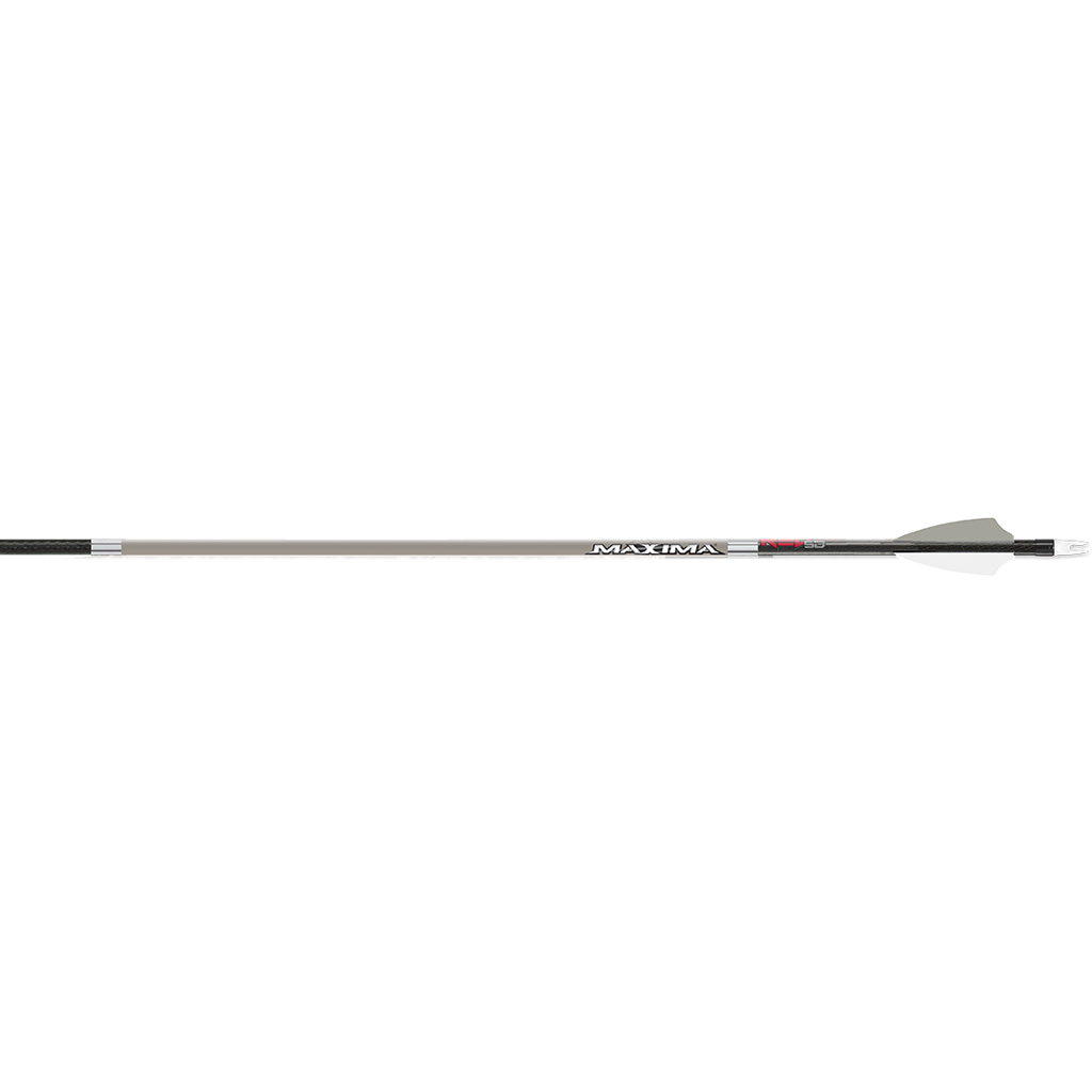 1005199_1.jpg Carbon Express Maxima Red 5mm Stone Gray Arrows 350 6 pk. - Image 1