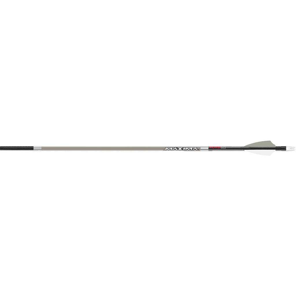 1005219_1.jpg Carbon Express Maxima Red 6mm Stone Gray Arrows 300 6 pk. - Image 1