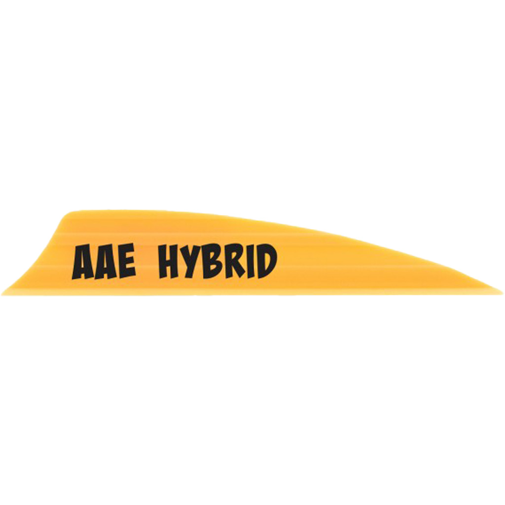 1005563_1.jpg AAE Hybrid 2.0 Shield Cut Vanes Fire Orange 50 pk. - Image 1