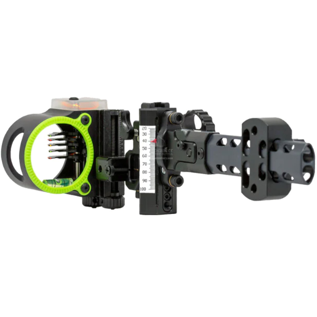 1005728_1.jpg Black Gold Pro Hunter HD Sight 4 in. Wing Truss 5 Pin .019 RH - Image 1
