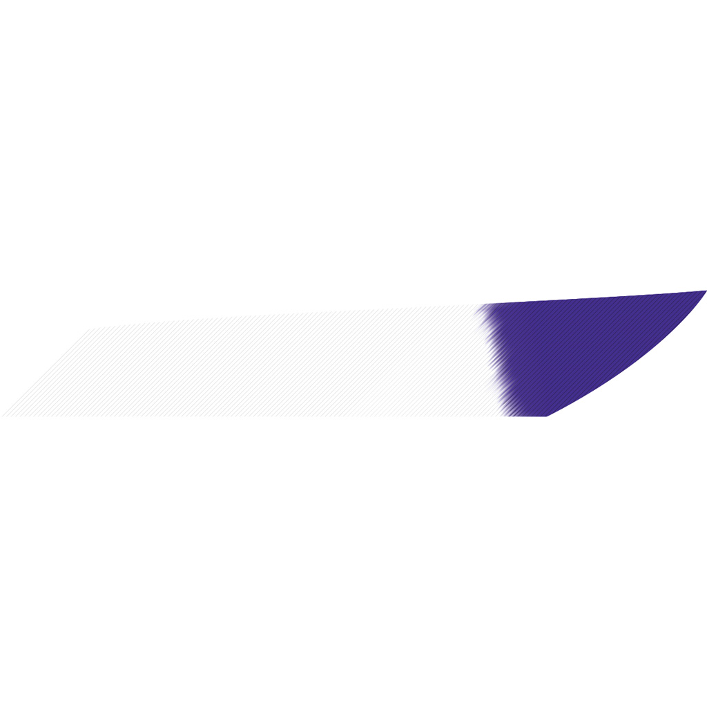 1005807_1.jpg Gateway Mako Feathers White Purple Tip 3.125 in. LW 50 pk. - Image 1