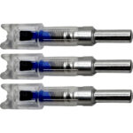 Flex Fletch LIT Lighted Crossbow Nocks .300 Blue 3 pk.