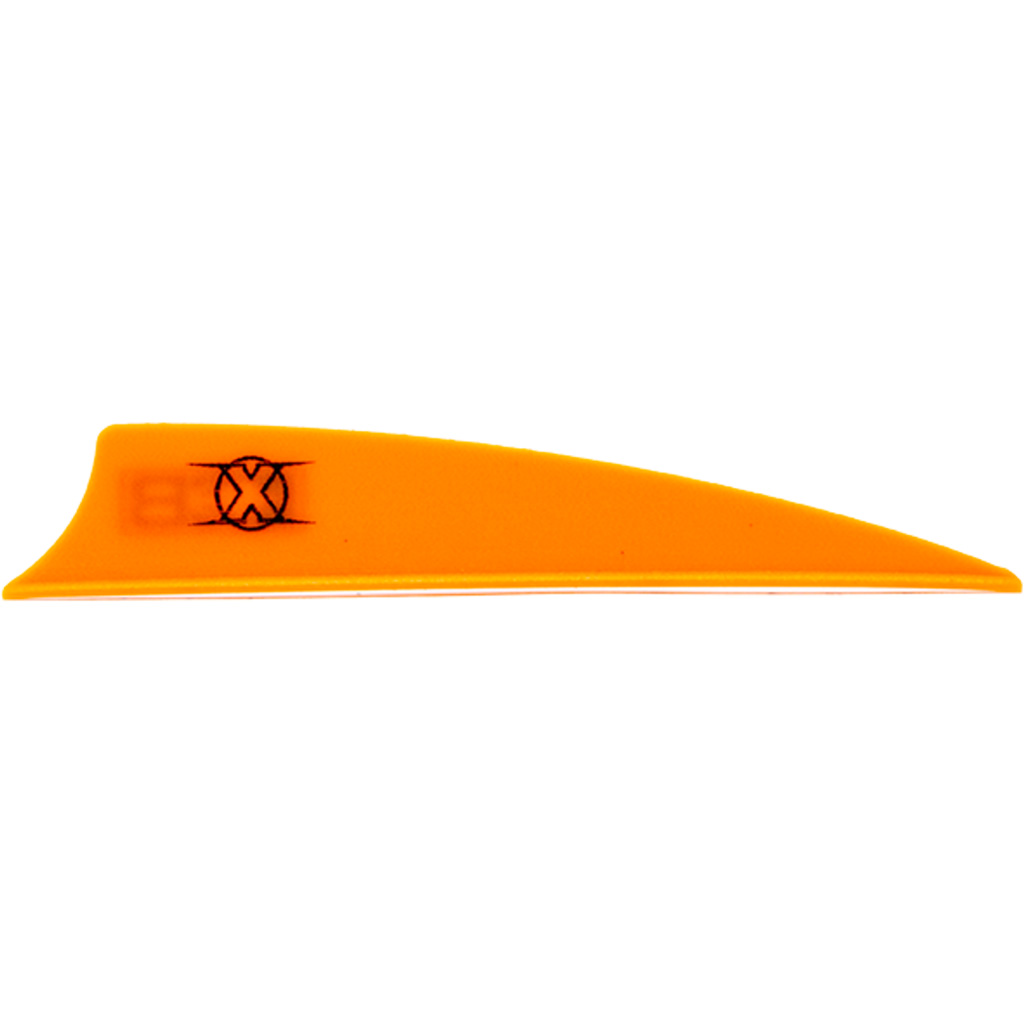 1006423_1.jpg Bohning X Vanes Shield Cut 3 in. Neon Orange 36 pk. - Image 1