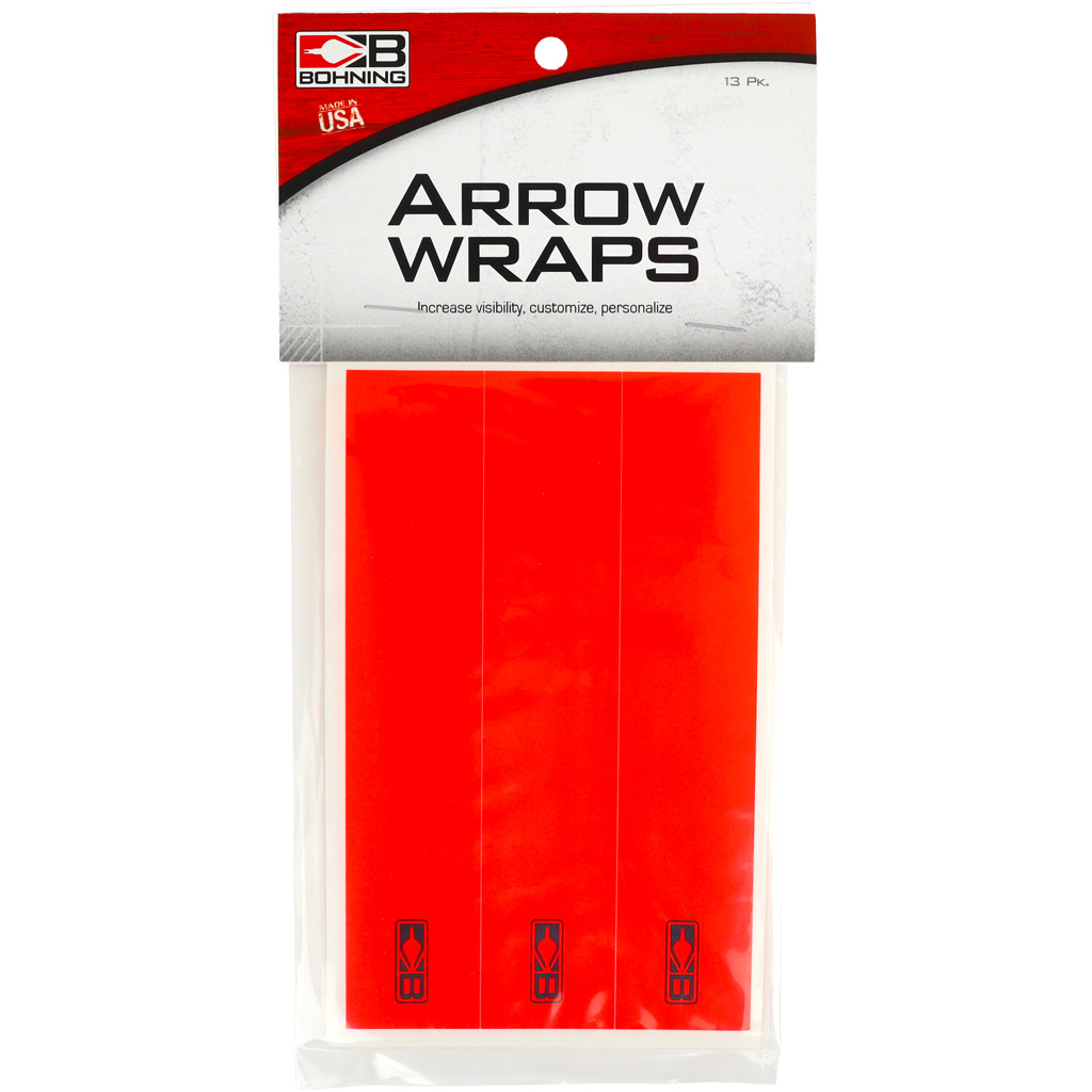 1006430_2.jpg Bohning Arrow Wraps Small diameter 5.5 in. Neon Red 13 pk. - Image 1