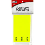 Bohning Arrow Wraps Small diameter 5.5 in. Neon Yellow 13 pk. - Image 2