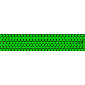 White Water Archery Honeycomb Fade Arrow Wraps Open Flo Green 5 in. x 1.125 in. 15 pk.
