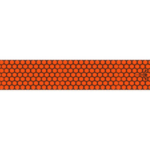 White Water Archery Honeycomb Fade Arrow Wraps Open Flo Orange 5 in. x 1.125 in. 15 pk.