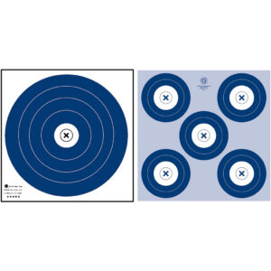 Maple NFAA Dual 1-Spot/5-Spot Target 25 pk.