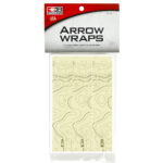 Bohning Arrow Wraps Tan Topo 5.5 in. Standard 13 pk.