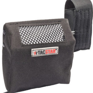 TACSTAR UNIVERSAL BRASS - CATCHER W/VELCRO STRAPS BLACK