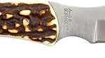 UNCLE HENRY KNIFE NEXT GEN - STAGLON 3.1" CAPER W/LTHR SHTH