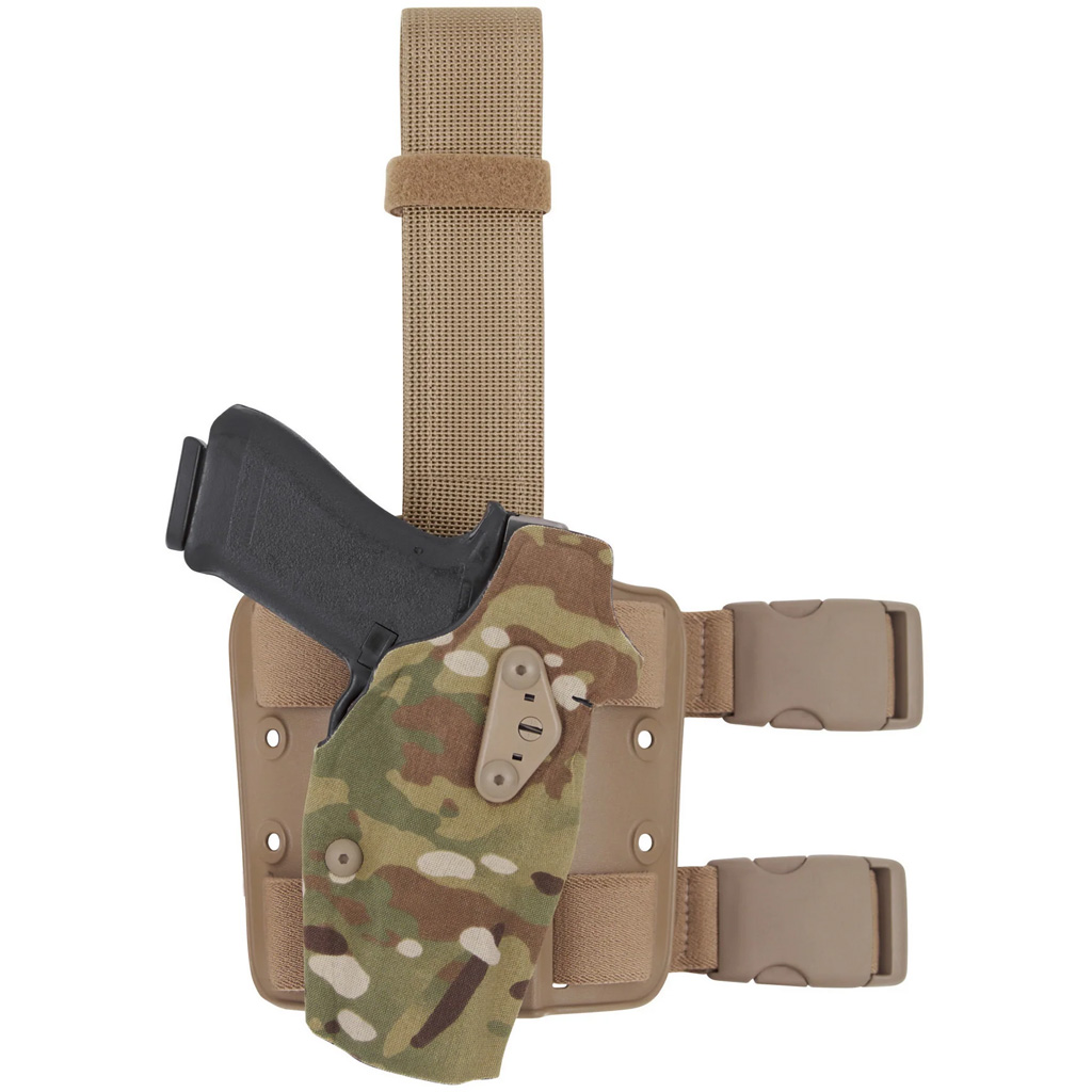 1102273_1.jpg Safariland 6354DO OWB Holster Glock 17/22 X300U MultiCam RH - Image 1