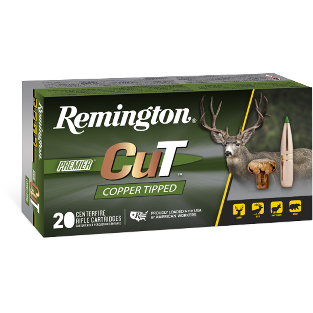 1102369_1.jpg Remington Premier Rifle Ammo 6.5 Creedmoor 120 gr. Premier Copper Tipped 20 rd. - Image 1