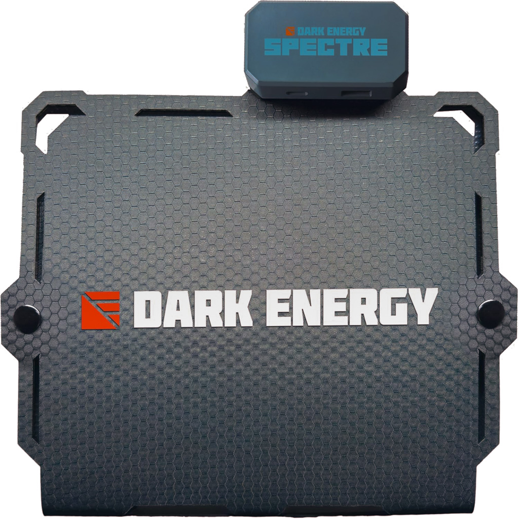 1102577_1.jpg Dark Energy 8W Spectre Solar Panel Folding Gray - Image 1