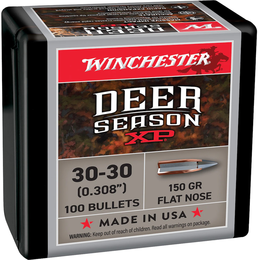 1102893_1.jpg Winchester Deer Season Bullet 30-30 Win 150 gr. XP 100 bx. - Image 1