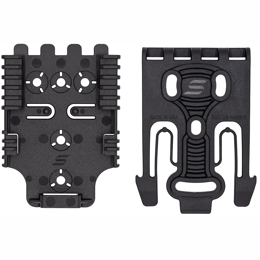 1102932_1.jpg Safariland Quick2 Locking System Kit Fork & Receiver Black - Image 1
