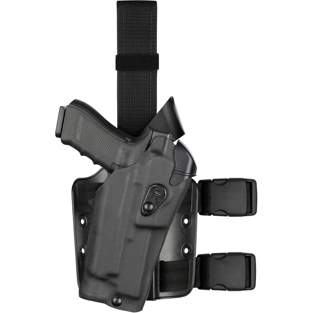 1102977_1.jpg Safariland 6354RDSO ALS Holster Glock 19MOS X300U Cordura Black RH - Image 1