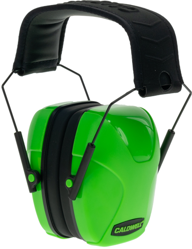 1103309-1.jpg CALDWELL YOUTH PASSIVE EARMUFF - NEON GREEN - Image 1