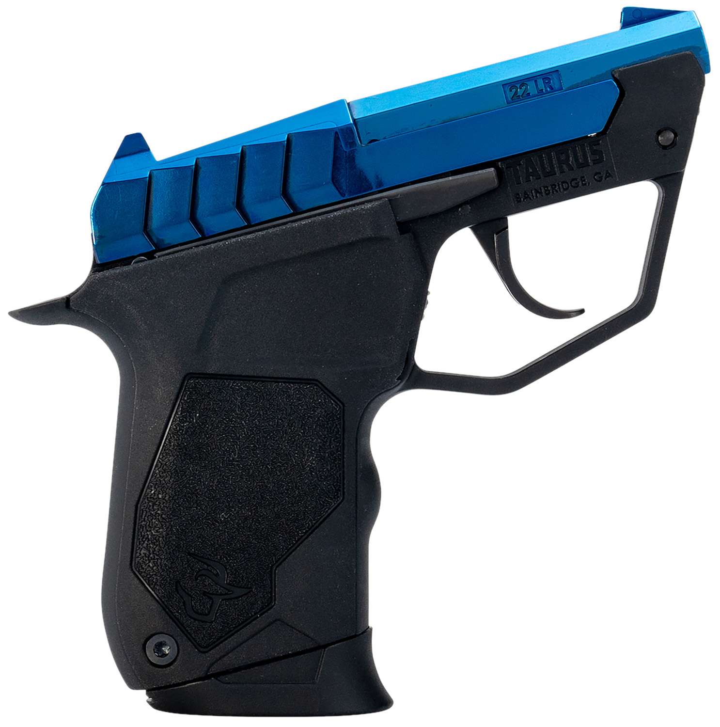 1120441-14334944.jpg TAURUS 22TUC 22LR PSTL 3" BLK/BLUE PVD SLIDE 1-9RD MAG - Image 1