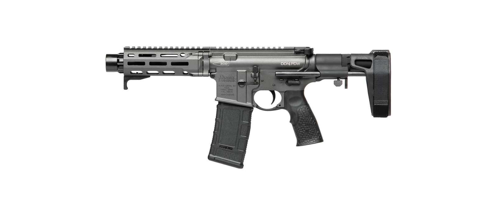 1135856-14341534.jpg DANIEL DEFENSE DDM4 PDW 300 BO PISTOL COBALT NO MAG - Image 1
