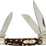 UNCLE HENRY KNIFE NEXT GEN - STAGLON RANCHER 3-BLADE