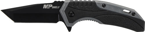1136217-1.jpg S&W KNIFE M&P SHIELD 2.8" - TANTO SPRING ASSIST BLACK - Image 1
