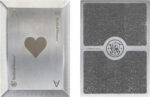 S&W BULLSEYE THROWING CARDS - 4-PACK SS LASER ETCHED W/SHTH