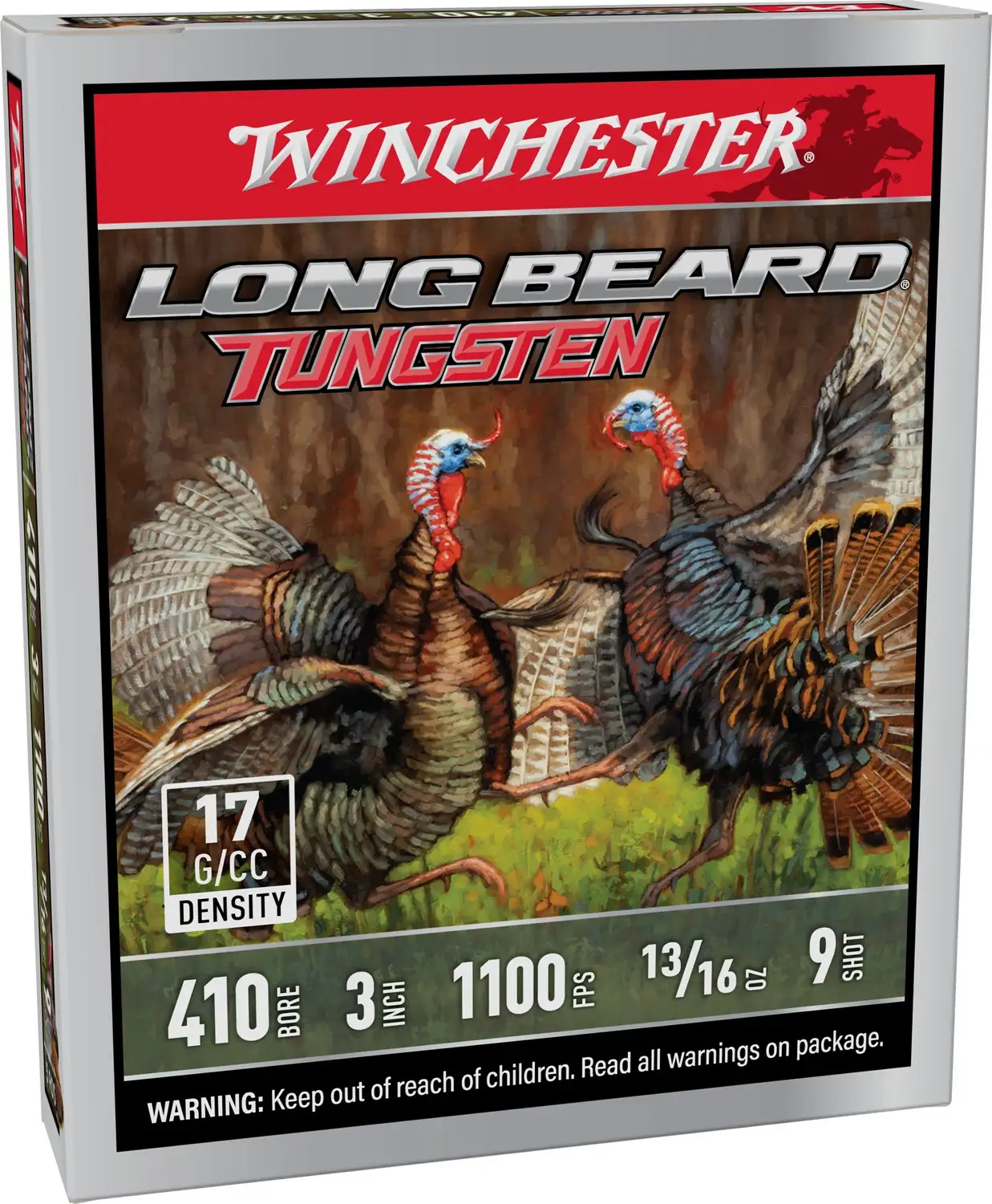 1159754-14367792.webp WINCHESTER 410 GA 3" #9 LONG BEARD TS17 13/16 OZ 5RD/BX 20BX/CS - Image 1