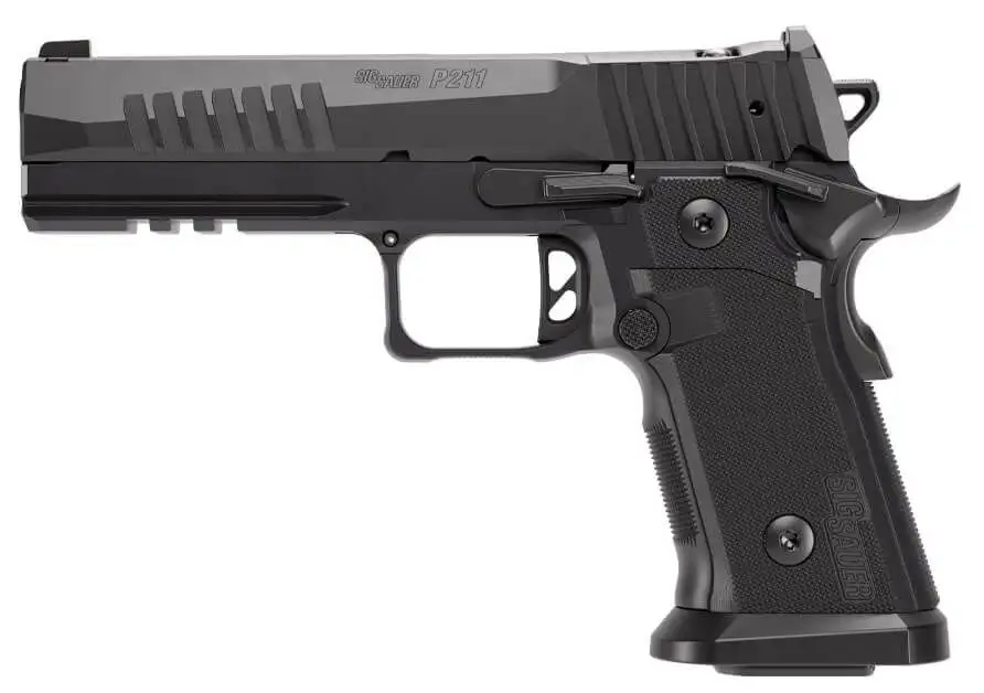 1169634-14366292.webp SIG SAUER P211-GT5 9MM PISTOL 5" BLK 2-21RD, 1-17RDRD MAGS - Image 1