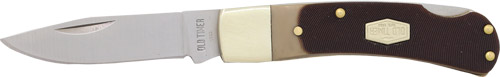1180008-1.jpg OLD TIMER KNIFE BEAR HEAD - 1-BLADE LOCKBACK 2.2" S/S DEL - Image 1