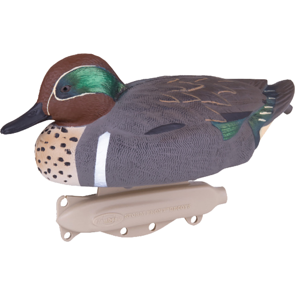 1201534_2.jpg Flambeau Classic Green Winged Teal Decoy 6 pk. - Image 1