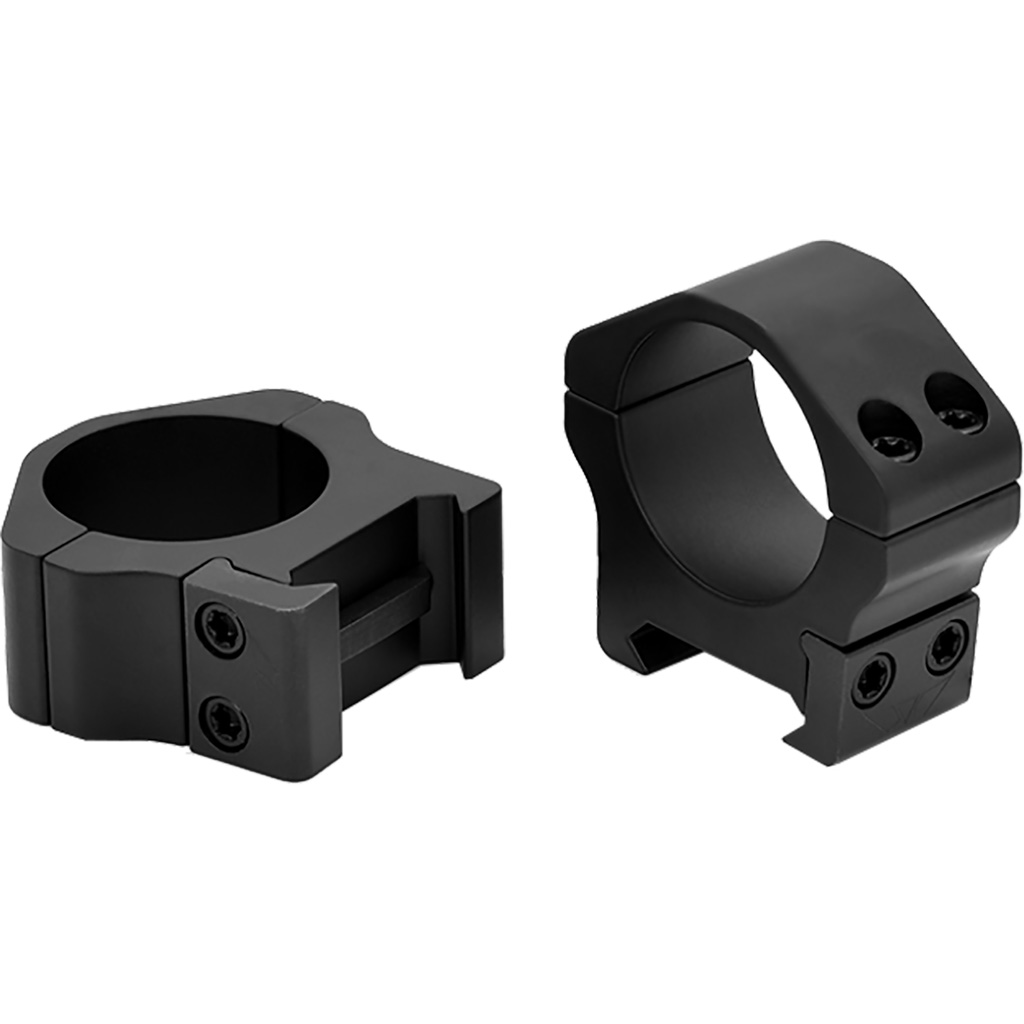 1203920_1.jpg Warne Maxima Horizontal PA Scope Rings Matte Black 1 in. Low - Image 1