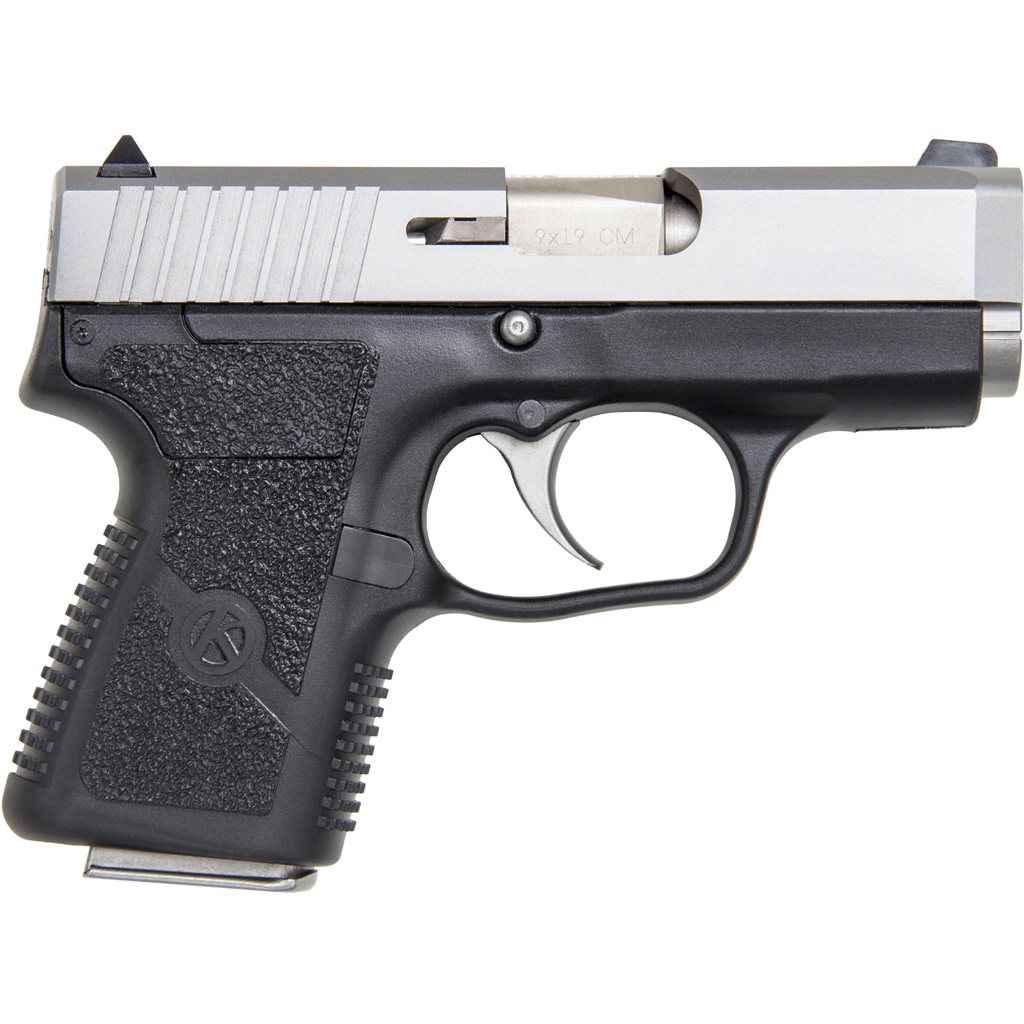 1204071_2.jpg Kahr CM9 Pistol with Night Sights 9mm 3.1 in. Two Tone Black and Stainless 6 rd. - Image 1