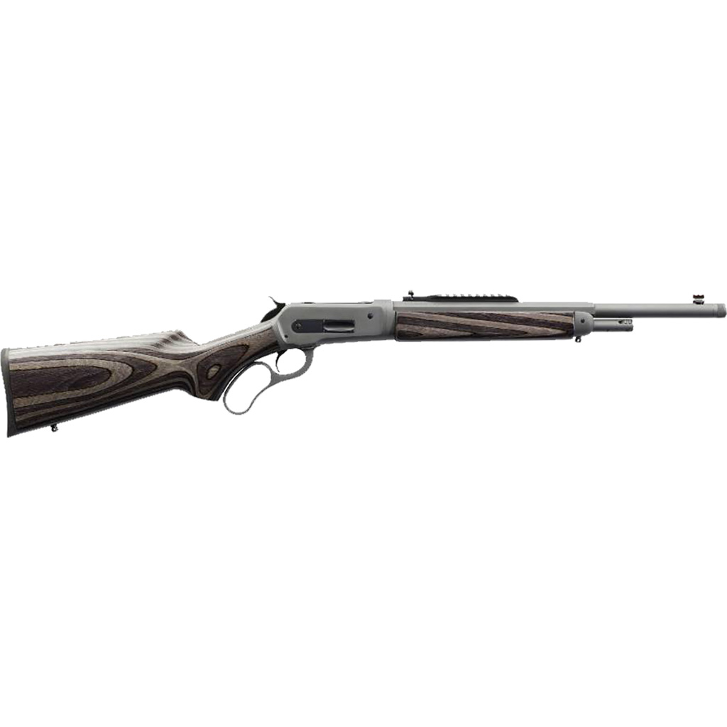 1204241_1.jpg Chiappa 1886 T.D Wildlands Lever Action Rifle 45-70 Govt. 18.5 in. Cerakote Dark Grey 5 rd. - Image 1