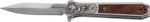 S&W KNIFE UNWAVERED SPRING AST - 3.5" SS/ROSEWOOD ENGRV DAGGER - Image 2
