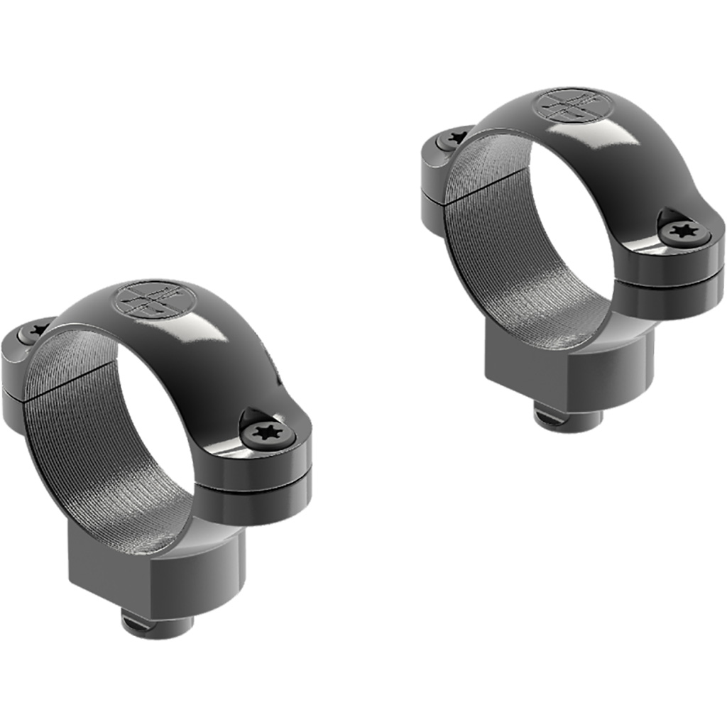 1205156_1.jpg Leupold Quick Release Scope Rings Gloss Black1 in. Medium - Image 1