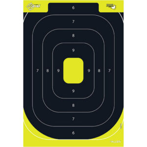 EzAim Splash IPSC Silhouette Targets 12x18 8 pk.