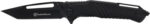 S&W KNIFE EXTREME OPS 3" TANTO - W/GLASS BREAKER BLACK/BLACK - Image 2