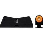 XS Sights DXT Big Dot Pistol Sights Orange Glock 17/19/22/23/24/26/27/31