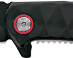 S&W KNIFE 24/7 SPRING ASSIST - 1.9" BLACK/BLACK LINER LOCK