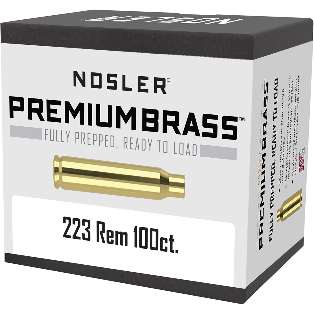 1206518_1.jpg Nosler Custom Brass .223 Rem. 100 pk. - Image 1